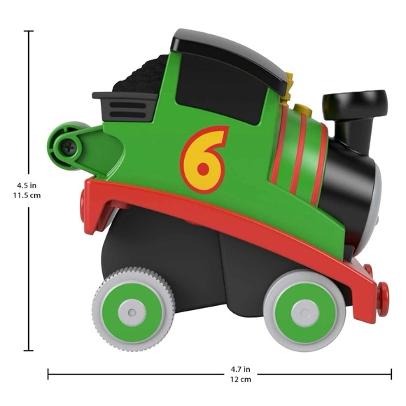Percy Press n Go Stunt Train Thomas & Friends - Picture 5 of 13